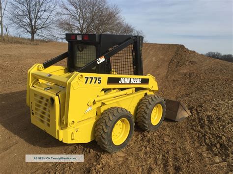 john deere 7775 skid steer loader|john deere 7775 loader problems.